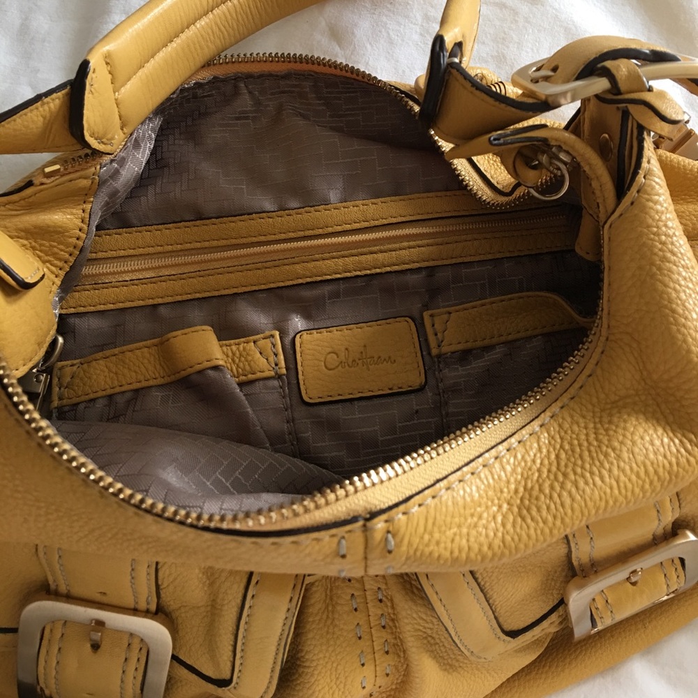 Cole Haan Yellow Shoulder Bag - Picture 5 of 8